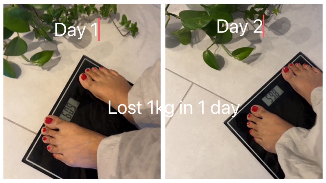 Day 1 weight loss challenge with Alphox fitness program|Lost 1kg in 1day| 