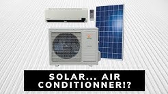 Solar air conditionner!? | Air conditioning / heating on or off grid with solar panels