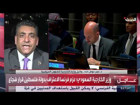 مؤتمر دولي للسلام: دعم سعودي فرنسي لحل الدولتين وفلسطين