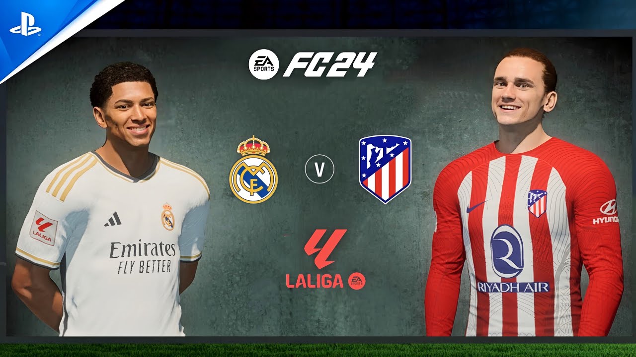FC 24 | Real Madrid vs Atletico Madrid | Laliga 23/24 | PS5 Gameplay ...