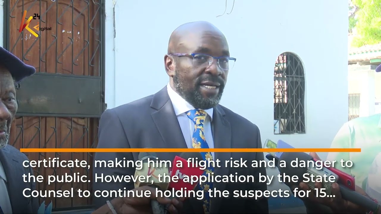 Two Turkish nationals held for 14 days over suspected terror financing in Mombasa.