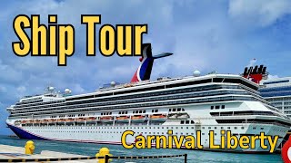 Carnival Liberty Ship Tour.  What a Beautiful Ship!!! 9/25/2023
