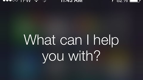 New Siri Commands for iOS 7