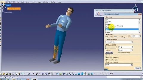 Manikin | Modifier la posture | Analyse d