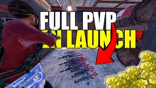 SNOWBALLEANDO FULL PVP EN LAUNCH SITE - RUST CONSOLE (NEW GEN)