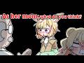 Polka gets mistaken for Nenechi's mother【Hololive AnimationClip/ENG sub】