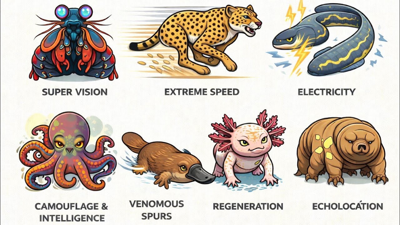 The Craziest Animal Abilities Explained in 7 minutes