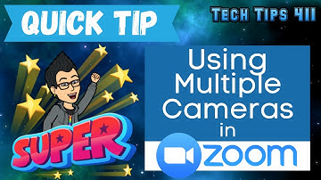 How to Use Multiple Cameras in Zoom | Quick Tip