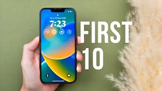 iPhone 14 - First 10 Things To Do! (Tips \& Tricks)