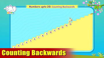 G1 - Module 4 - Exercise 5 - Counting Backwards | Appu Series | Grade 1 Math Learning