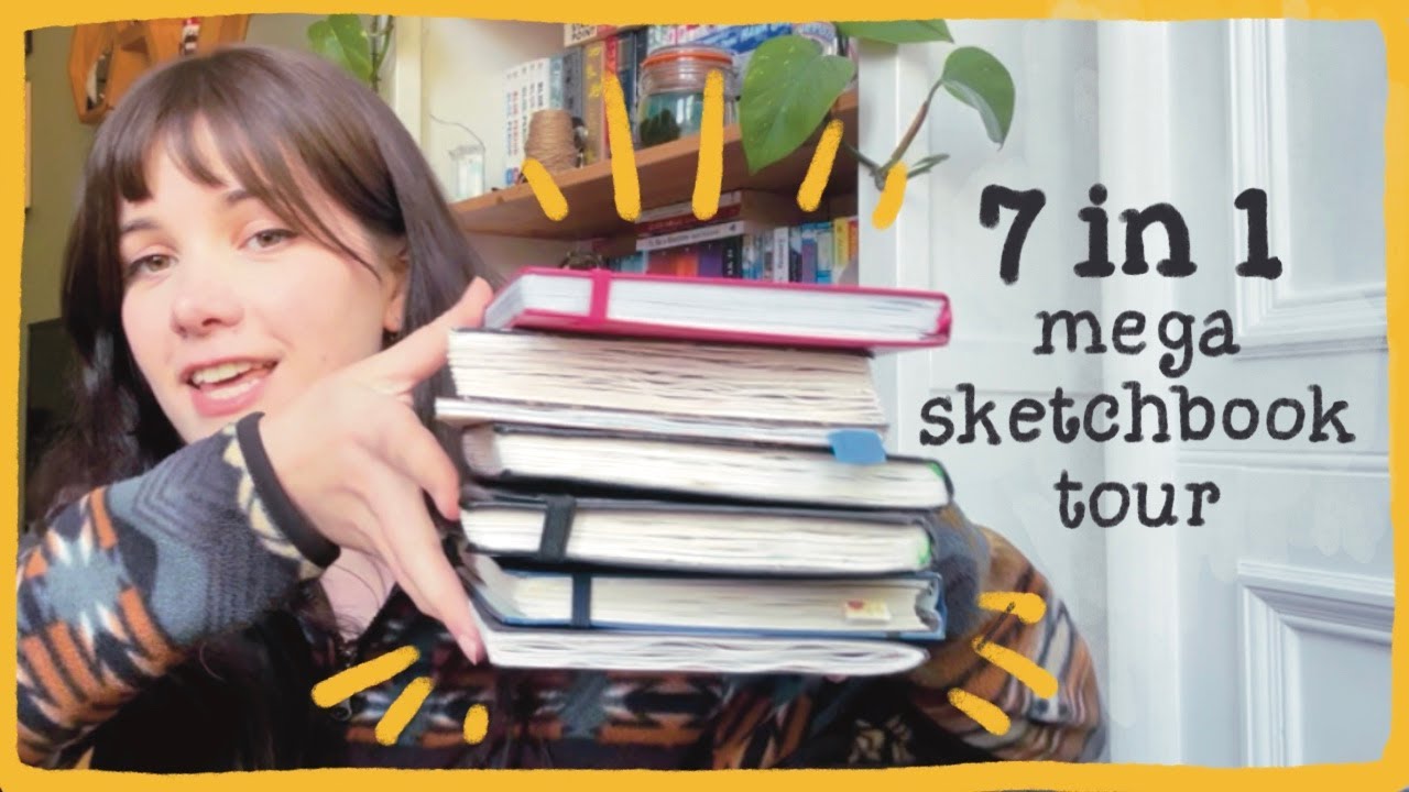 old sketchbooks from before I found my art style - YouTube