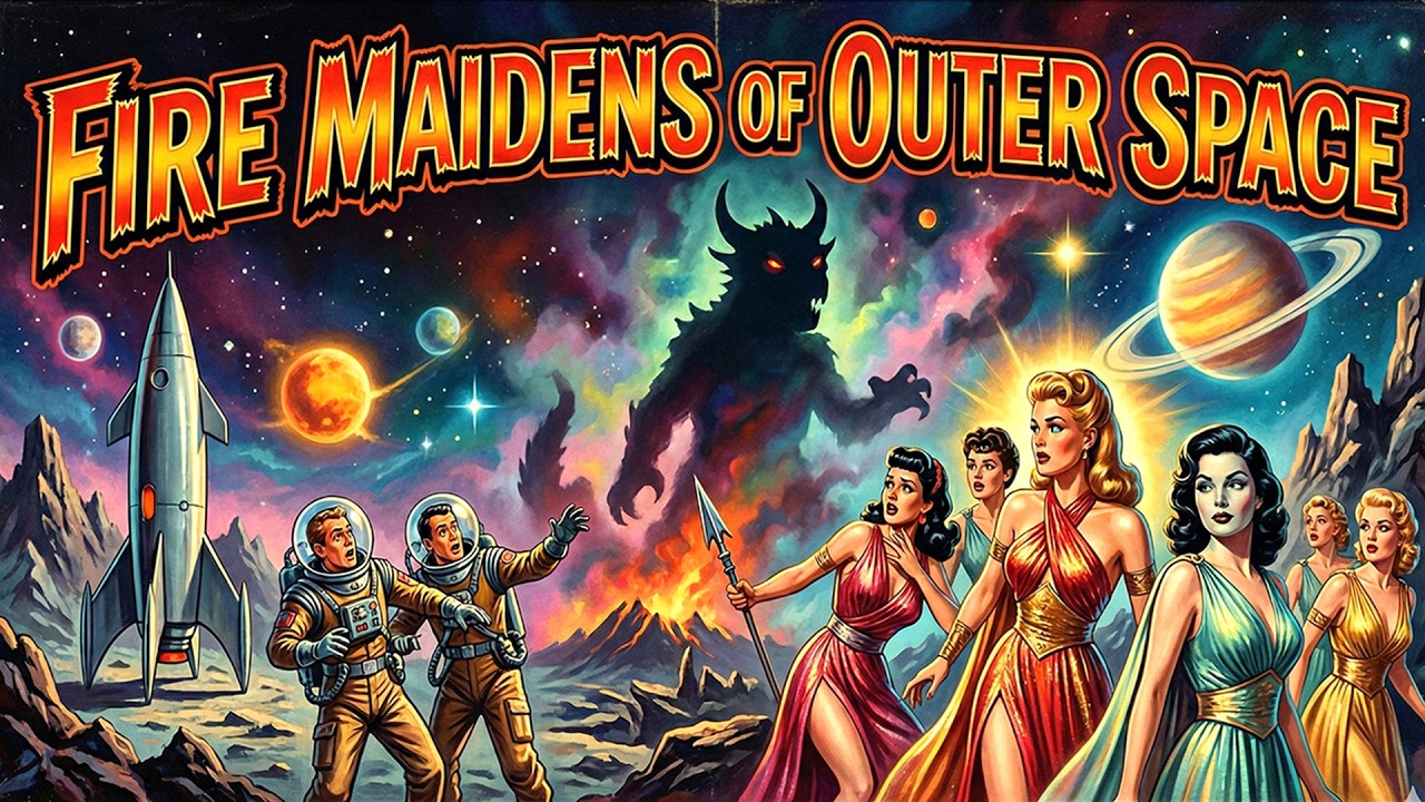 Fire Maidens of Outer Space - Desire Beyond the Stars! | The Best Classic Films Series #1080p