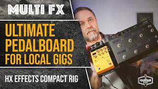 HX Effects Pedalboard. Perfect for gigging with a house amp!