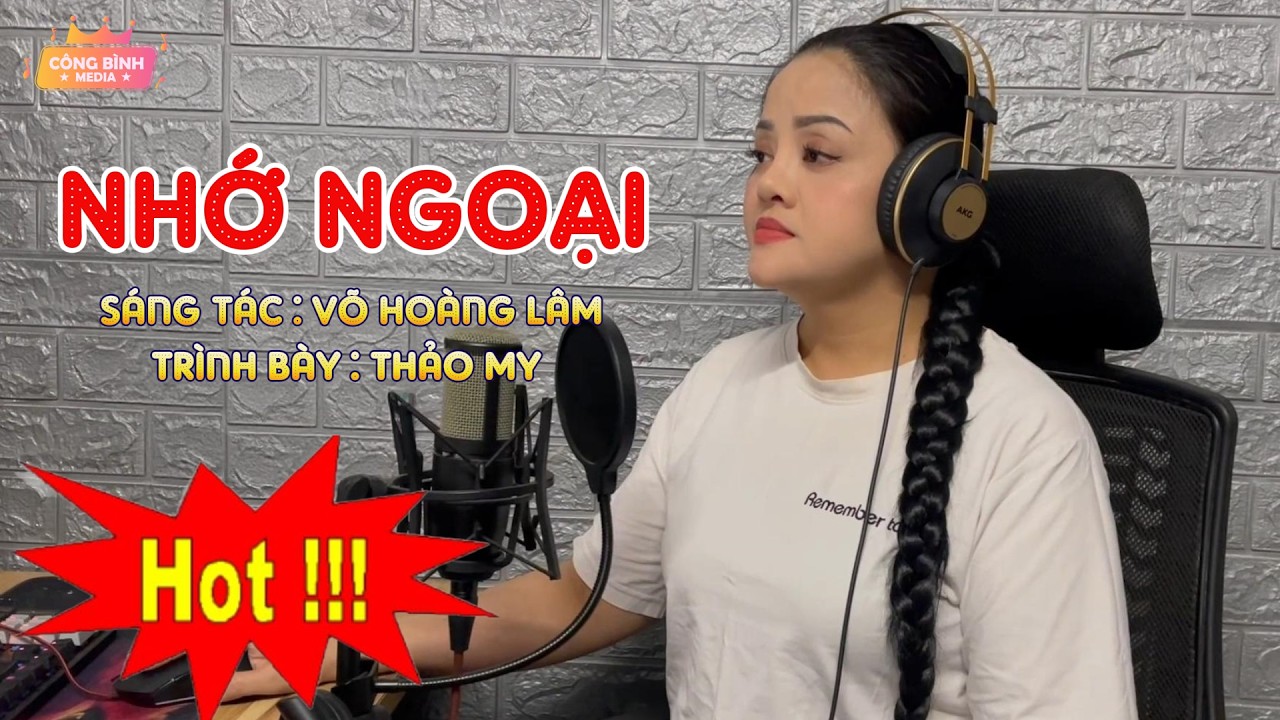 Nhớ Ngoại - Chiều về ngồi cạnh bờ ao, lòng con thương nhớ bóng hình ngoại thuở nào ... | Thảo My