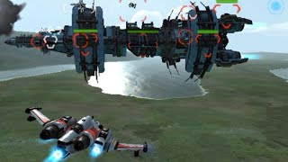 CARA MUDAH HANCURKAN CAPITAL SHIP PAKAI 1 VIPER. TIPS TRICK CHALLENGE SPACE COMMANDER WAR AND TRADE screenshot 3