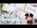 How I Learn SWEDISH 🇸🇪 Tips + Resources