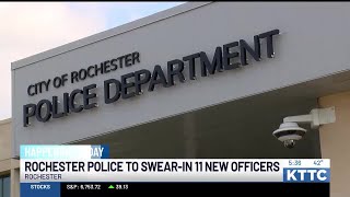 Rochester Police to swear-in new class of police recruits