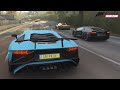 Forza Horizon 4 2016 AVENTADOR SV Goliath Race T300rs(Steering Wheel + Paddle Shifter) Gameplay