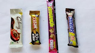 Galaxy Vs 5Star Vs Munch Vs Snickers