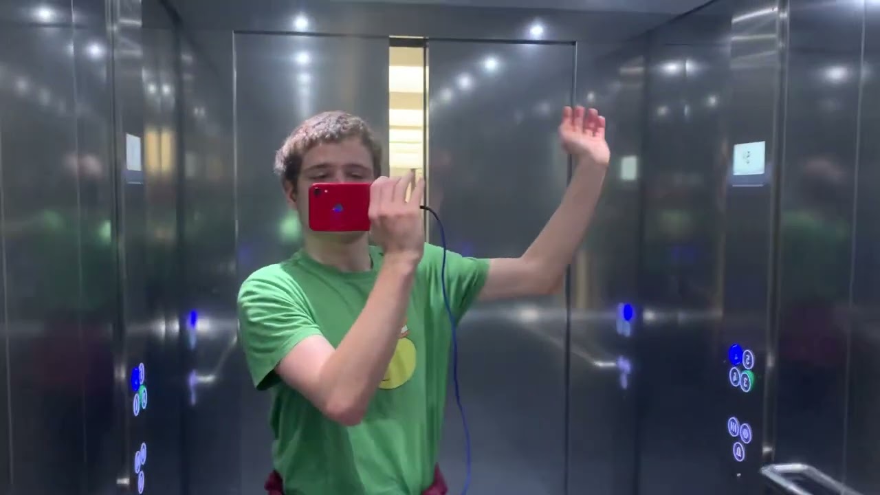 Schindler Lift (Replaced By TKE) At CastleCourt Car Park Belfast 