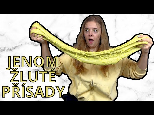 Vyrábím celý žlutý sliz  /LEA