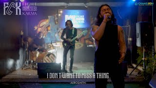 Aerosmith - I Don't Want to Miss a Thing | Fight Counter Karma (official live video)