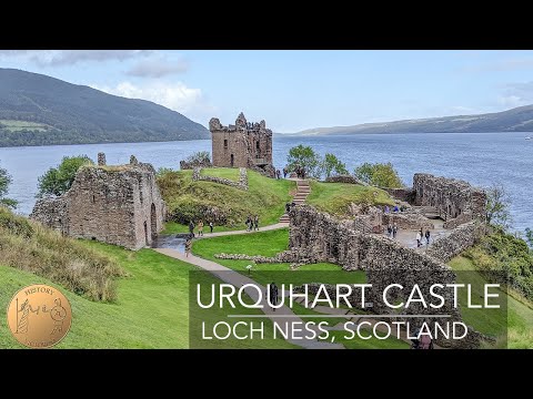 Экскурсия по замку Уркхарт / Прохождение | Лох-Несс, Шотландия | 4K