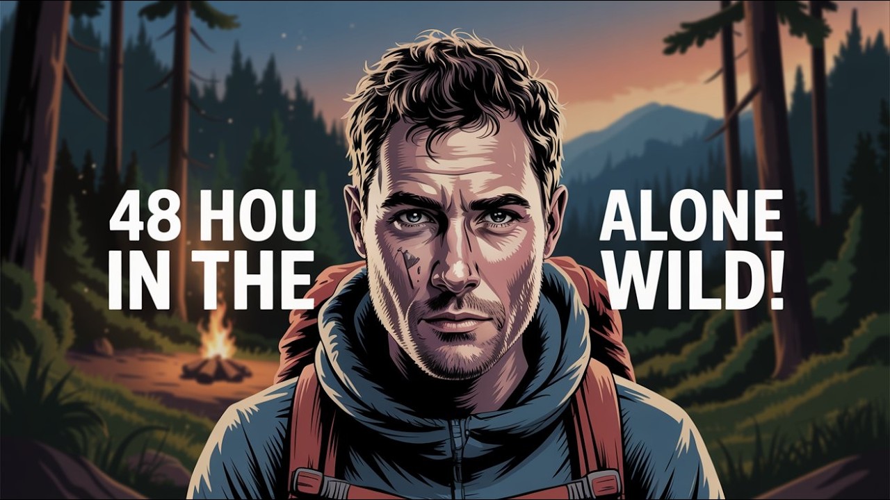 48 Hours Alone in the Wild 🌲 | Real Survival Challenge in Extreme ...