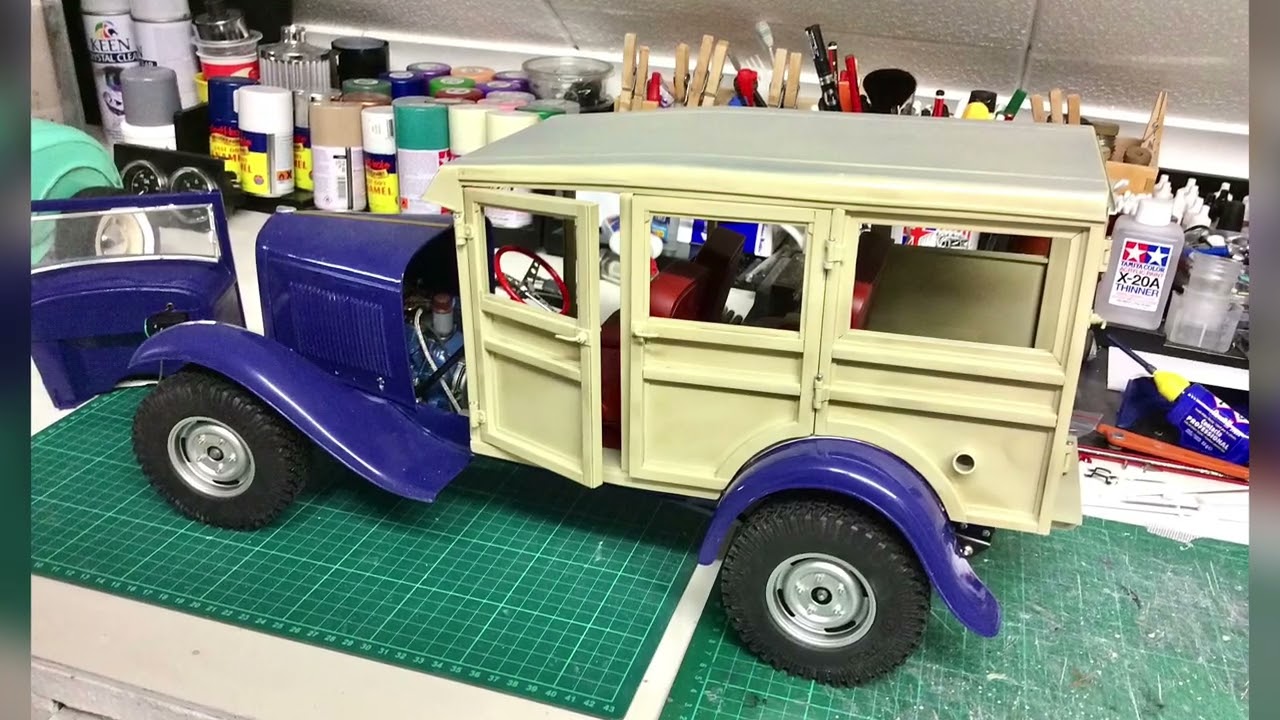 1/8th BIG scale : ‘32 Ford Model B Woodie, UK style.