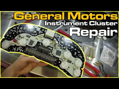 cluster instrument fix repair cheverolet silverado gm