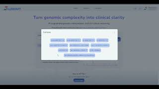 SeqSMART Tutorial 1 | Variant Search and Interpretation Pages