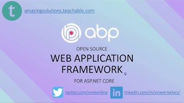 Introduction to the ABP vNext Framework for ASP.NET Core
