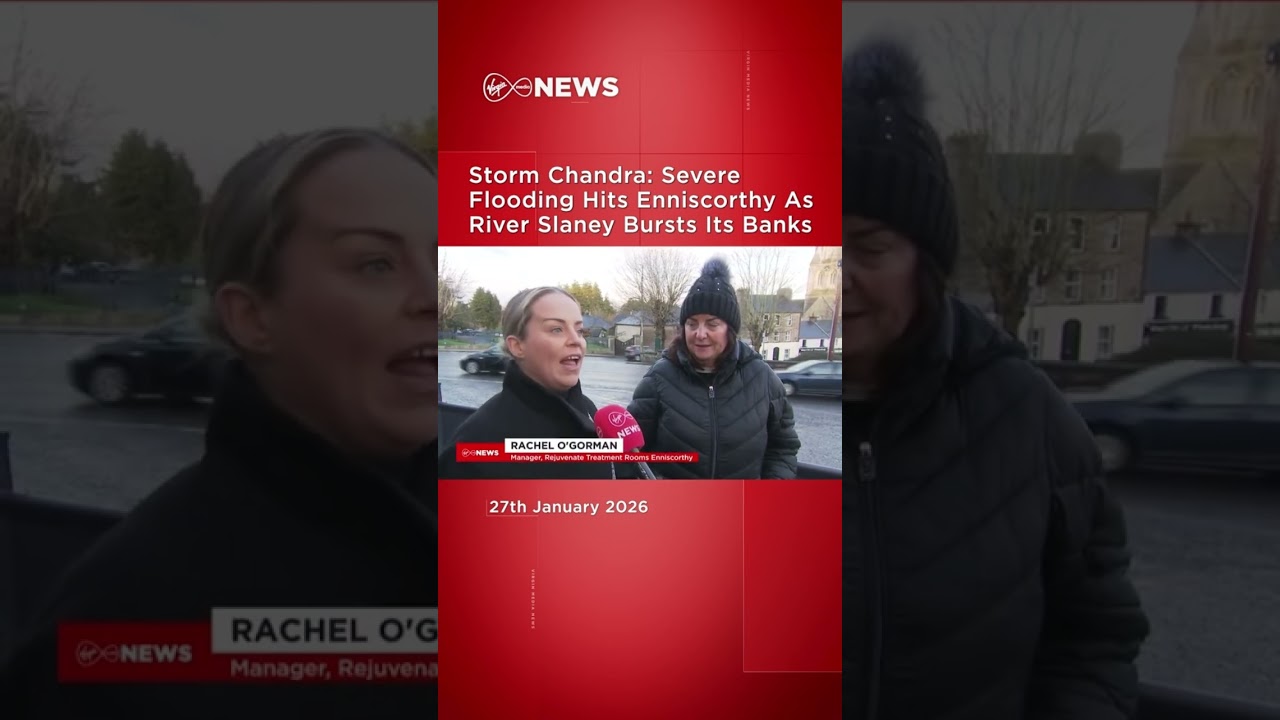 Storm Chandra | Severe Flooding Hits Enniscorthy | Dublin 