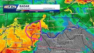 LIVE | TORNADO WARNINGS issued in Louisville region