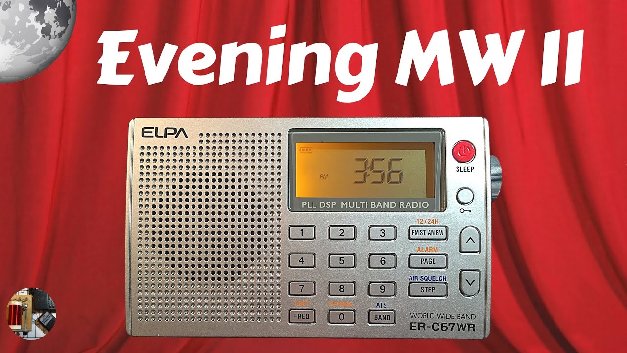 Elpa ER-C57WR Shortwave Radio Evening MW II