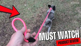 FOVRLZSE Dog Slip Leads - 3 Pack Adjustable Nylon Leads (Red/Black/Blue) - Durable, Night-Safe for W