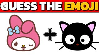 Guess the SANRIO CHARACTERS by the Emoji & Voice | Hello Kitty and Friends | Hello Kitty, My Melody