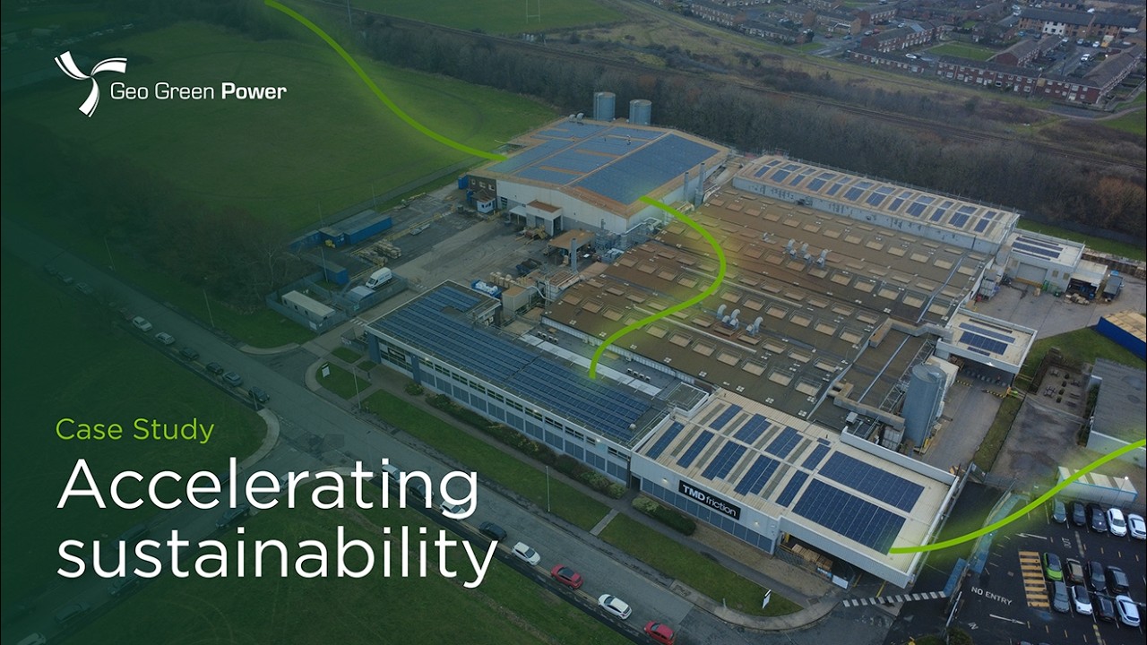 HUGE 1468 panel rooftop solar installation | Geo Green Power - YouTube