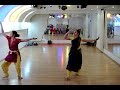 Ananda Thandava&#39;s dance repetition in the class. From archives studio for 2012