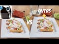 Tacos dorados de pollo o flautas de pollo |fritas en aceite vs fritas en la airfryer