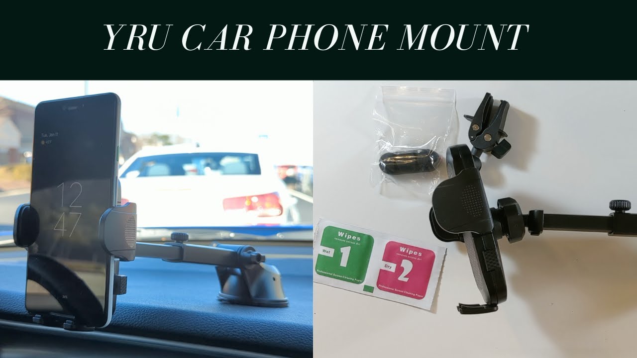 YRU Car Phone Mount Review! YouTube
