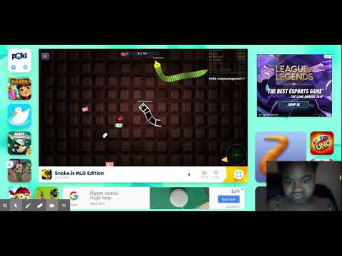 Snake Mlg SNAKE.IS MLG EDITION - Play Snake.Is Mlg Edition on Poki - YouTube