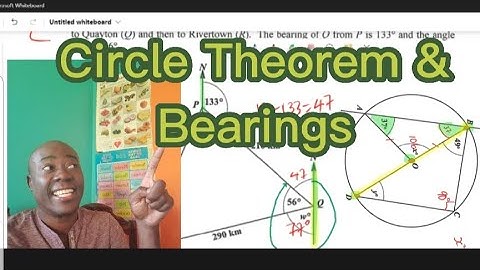 CXC ||CSEC|| MATHS JANUARY 2020 P2 Q9 #dellymathsconcepts #circle  #trigonometry #cxcmaths #bearings