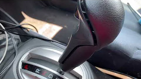 How to remove Honda Fit shifter and install aftermarket one