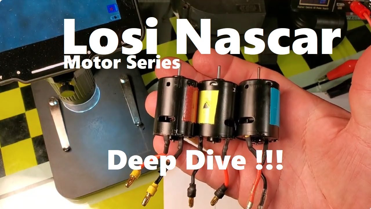 Losi Nascar: Motor Series: E3: Тестирование двигателей (сравнение подержанных и новых!)