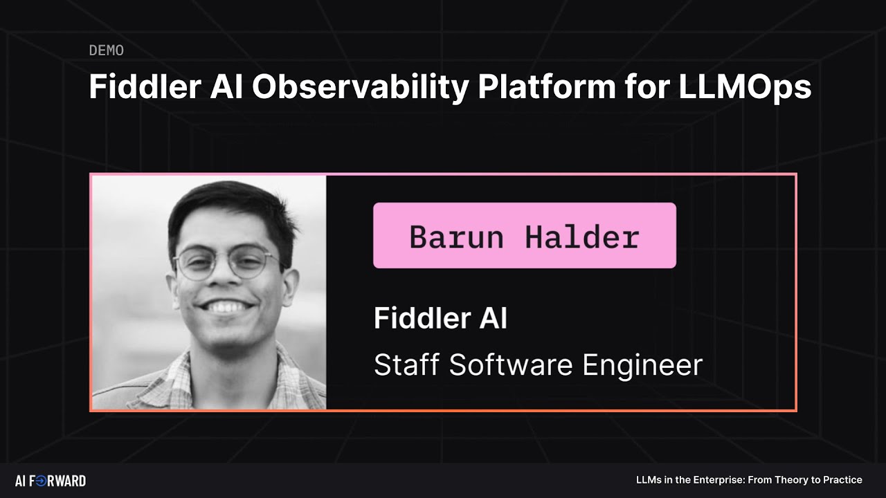 Fiddler AI Observability Platform for LLMOps - YouTube