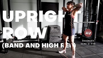 Upright Row with Band