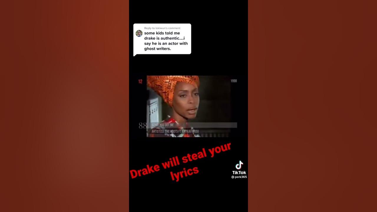 Drake Stealing Lyrics His Whole Career Youtube