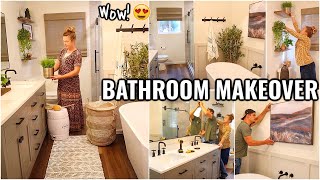 COMPLETE MASTER BATHROOM MAKEOVER? BEFORE & AFTER OF OUR ARIZONA FIXER UPPER