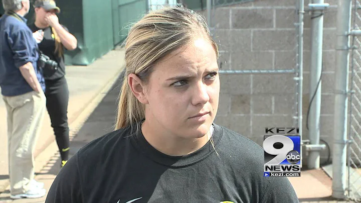 Oregon softball player Geri Ann Glasco on Ducks' n...